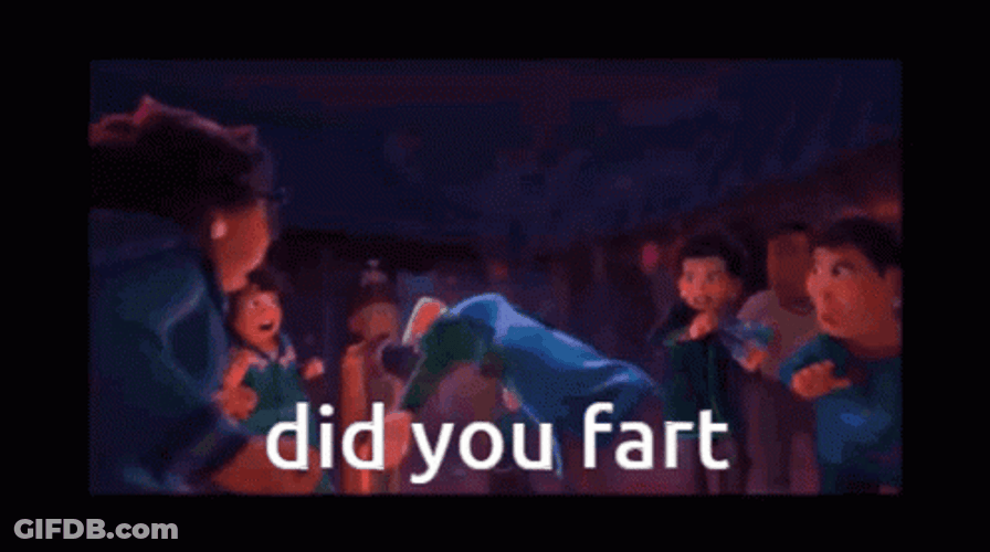 Did You Fart Noises GIF