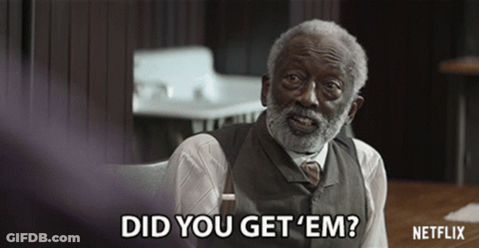 Did You Got Them Gottem Garrett Morris GIF
