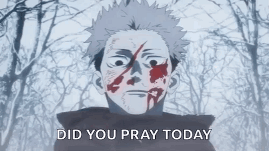 Did You Pray Today Yuji Itadori GIF