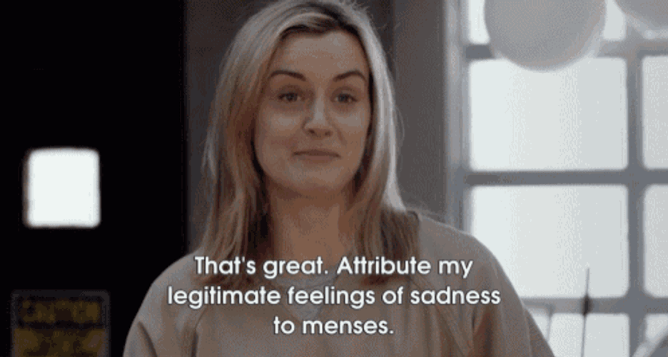 Did You Really Just Say "Menses"? GIF