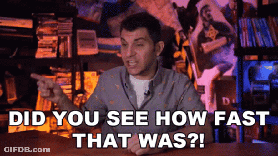 Did You See How Fast Shane Luis GIF