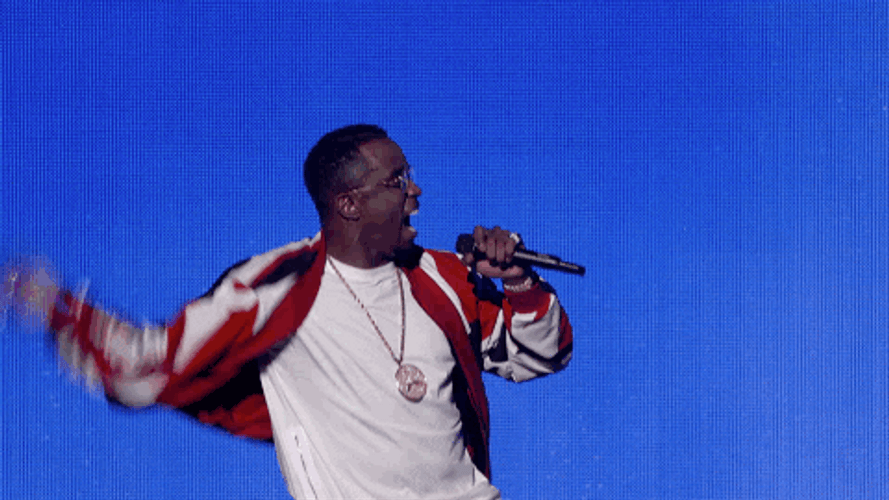 Diddy High Energy Performance GIF