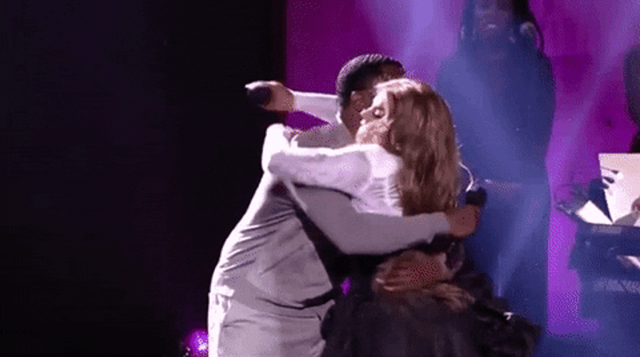 Diddy Hugging Lil Kim GIF