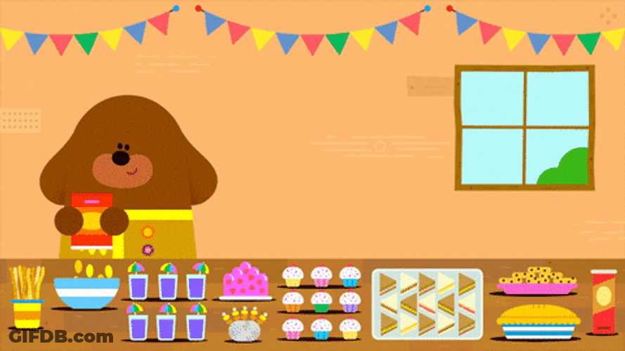 Diddy Party Hey Duggee GIF
