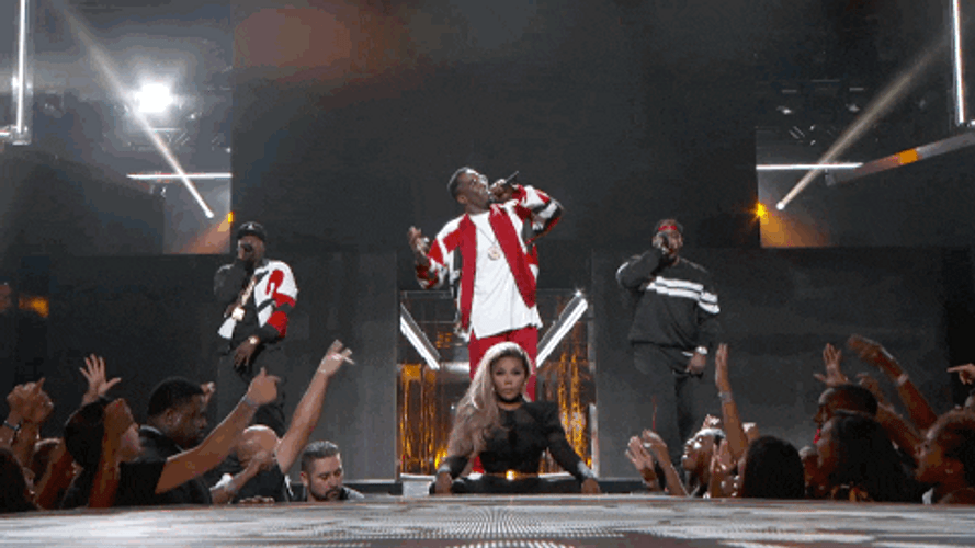 Diddy Performing At BET Awards GIF