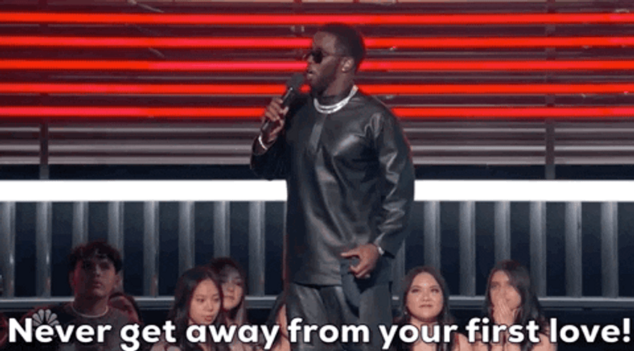 Diddy Speaking On Billboard Awards GIF