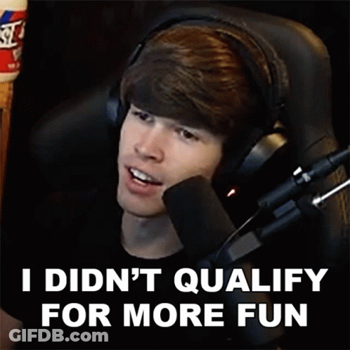 Didnt Qualify For More Fun Casey Kirwan GIF