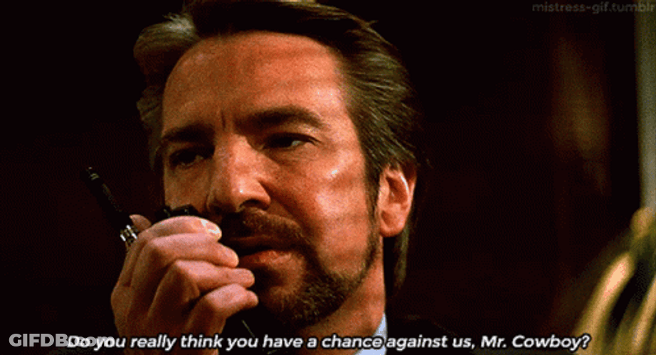 Die Hard Do You Really Think GIF