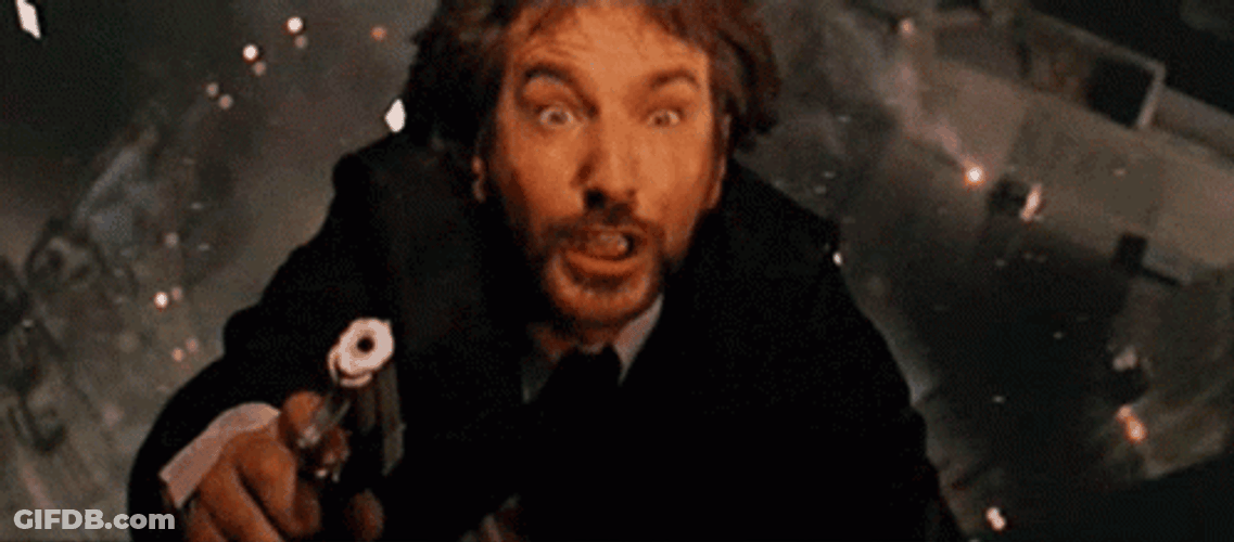 Die Hard Falling From The Building GIF