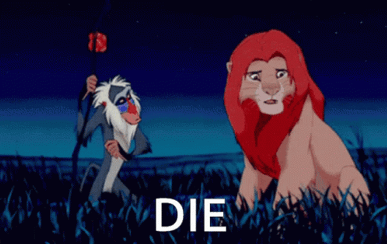 Die Lion King Meme GIF