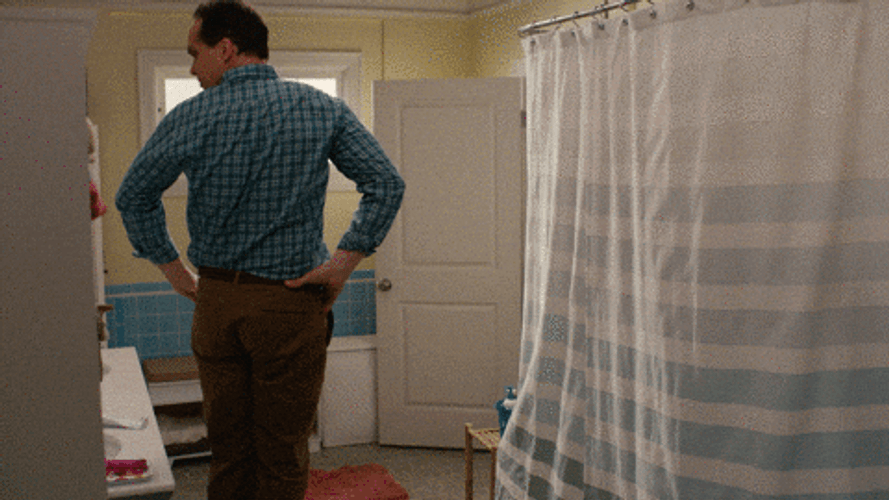 Diedrich Bader Scared By Gorilla Meme GIF