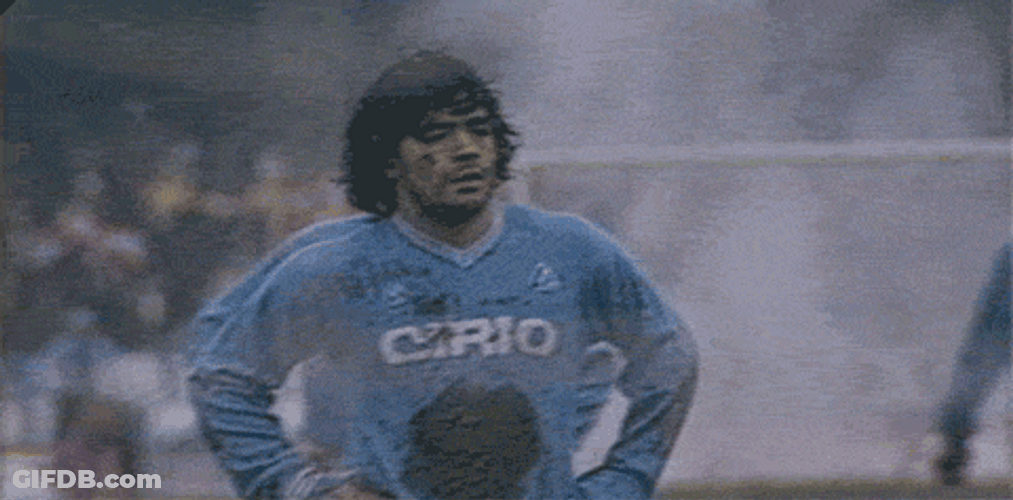 Diego Maradona Free Kick Score GIF