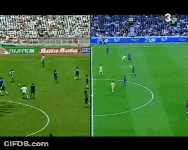 Diego Maradona Lionel Messi Comparison GIF
