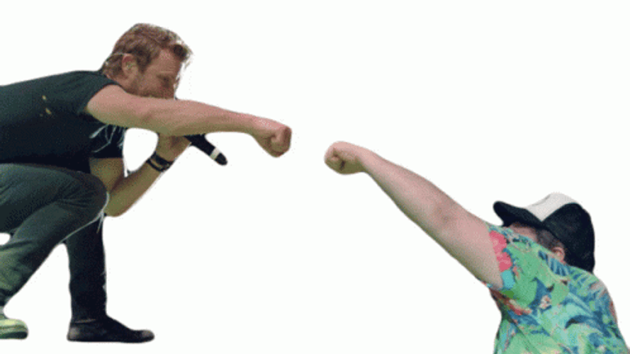 Dierks Bentley Fist Bump GIF