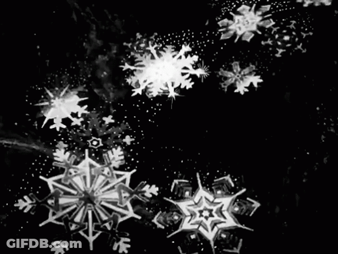 Different Designs Snowflake GIF