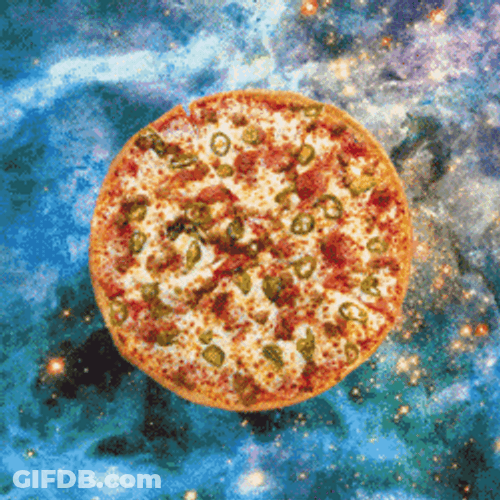 Different Pizza Party Trippy GIF