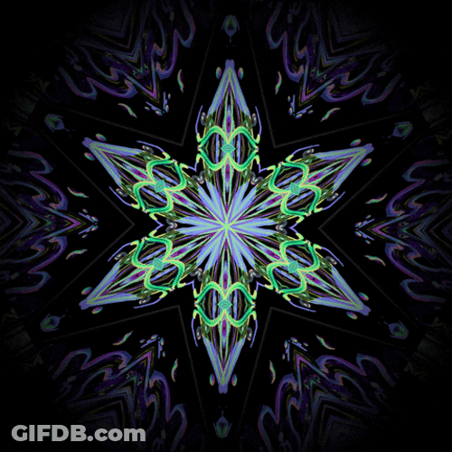 Different Shape Loops Kaleidoscope GIF