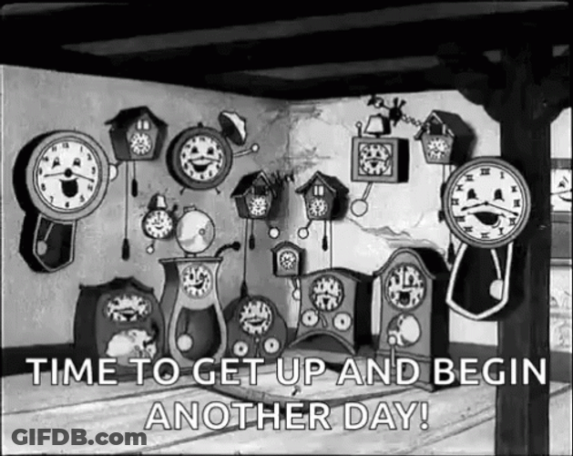 Different Vintage Ticking Clock GIF