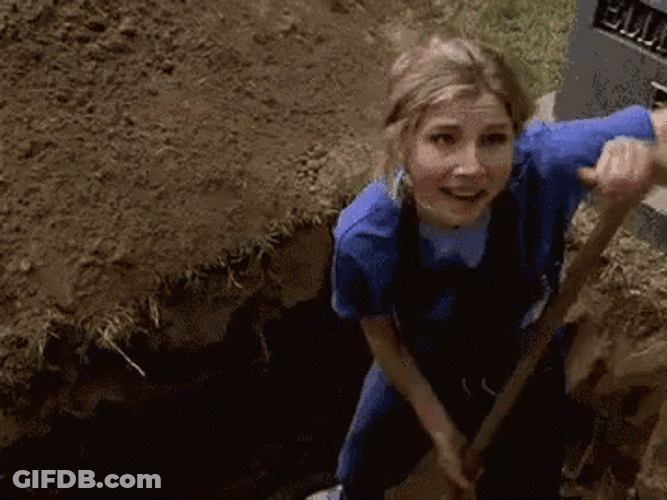 Digging Grave GIF