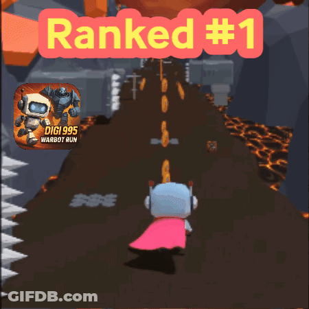 Digi 1995 Warbot Run Ranked #1 GIF