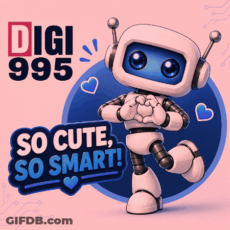 Digi 995 Advertisement With Robot GIF