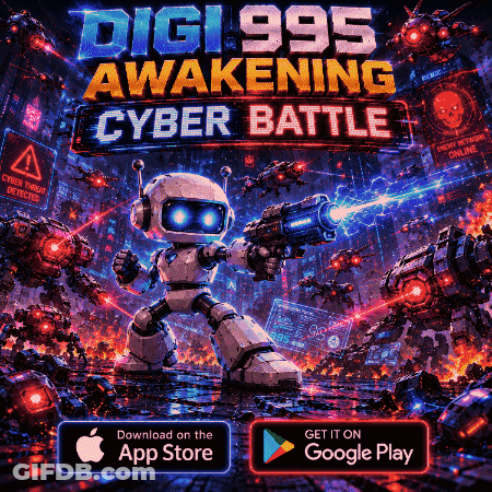Digi995 Awakening Cyber Battle GIF