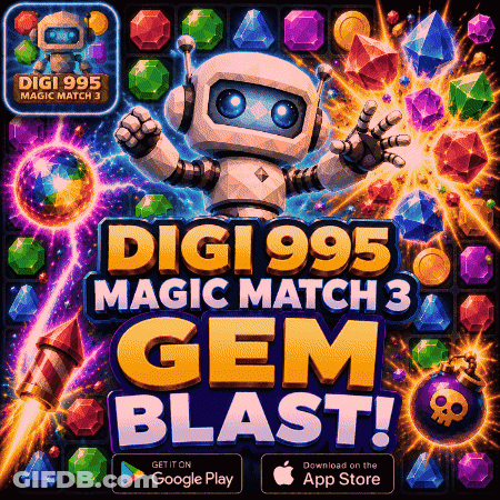 Digi995 Magic Match 3 GIF