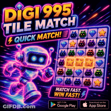 Digi995 Tile Match Quick Match Advertisement GIF