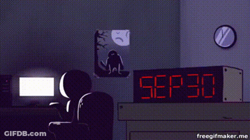 Digital Clock Displaying 10:01 GIF