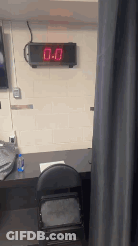 Digital Clock Saying 0.0 GIF