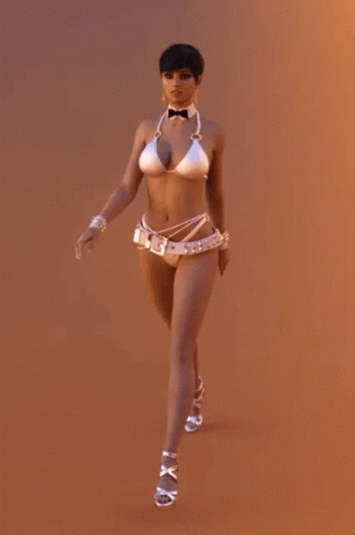 Digital Creation Sexy Model GIF