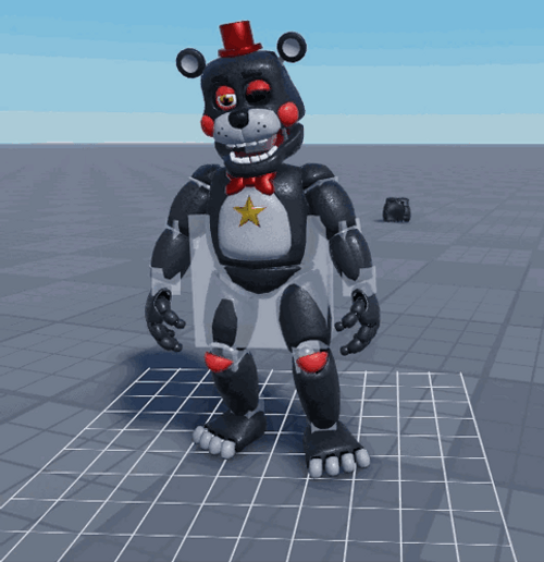 Digital Freddy Fazbear Meme Dancing GIF