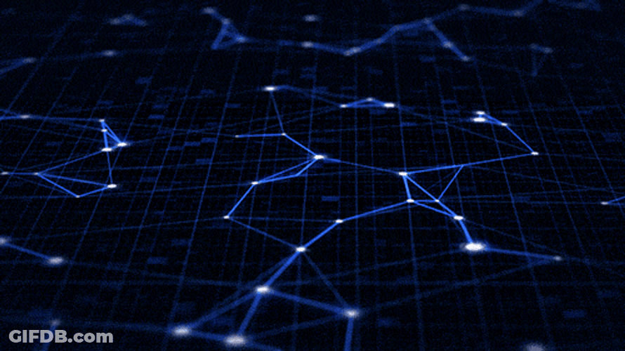 Digital Line Internet Technology Motion Graphics GIF