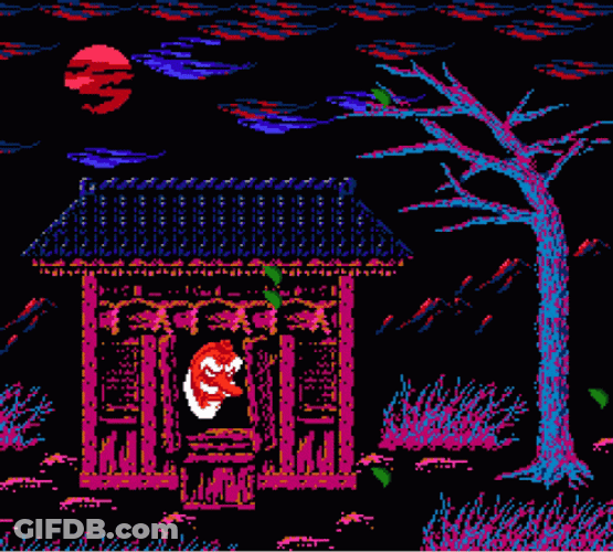Digitalized Haunted House GIF