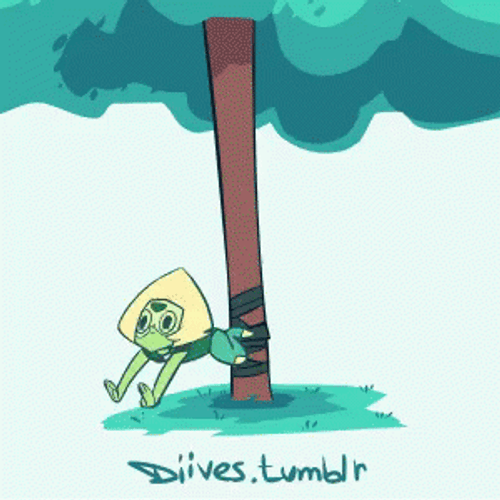 Diives Amethyst Steven Universe Tree GIF