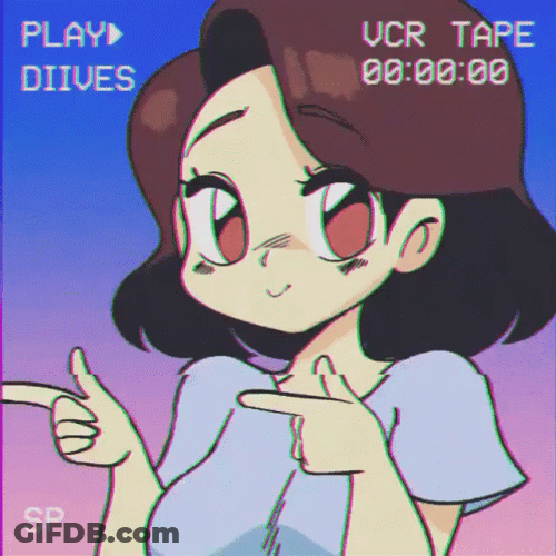 Diives Blue Bone 90S Anime GIF
