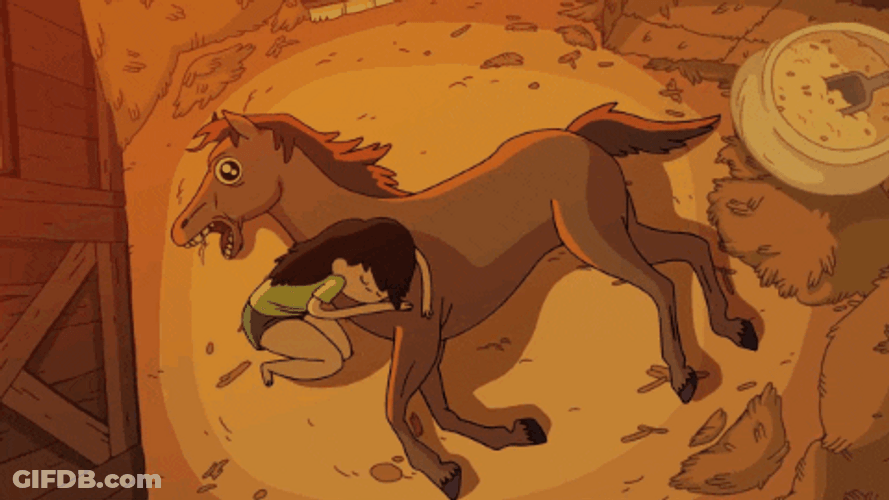 Diives Bravest Warriors Cartoon Hangover GIF