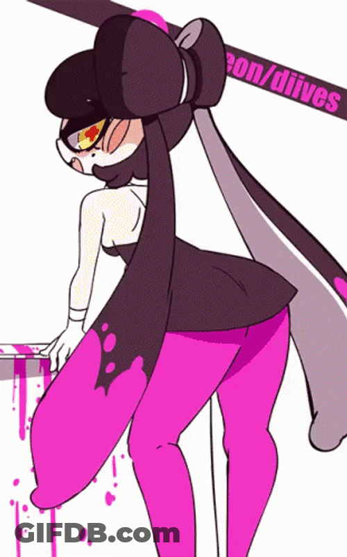 Diives Callie Splatoon Dance Shake GIF