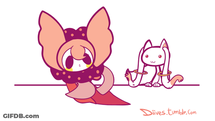 Diives Charlotte And Kyubey GIF