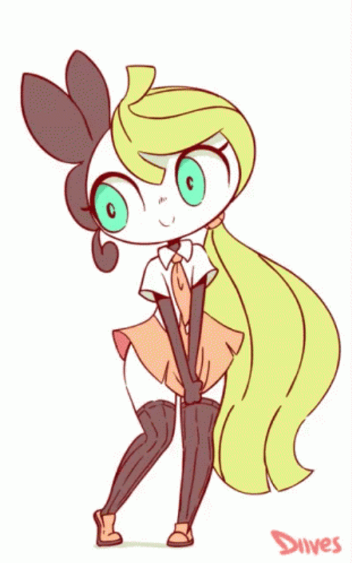 Diives Meleotta Pokemon Dance Heart GIF
