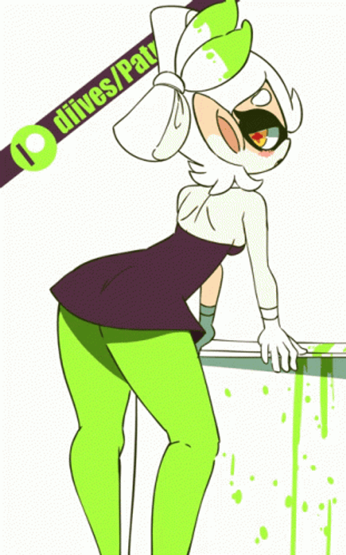 Diives Splatoon Marie Shake Dance GIF