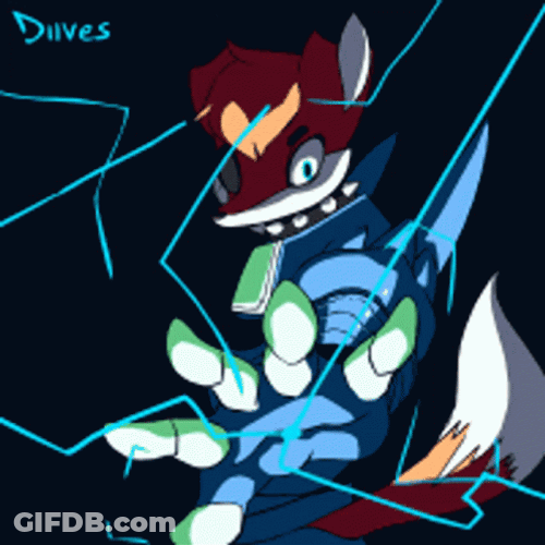 Diives Ultra Fox Form Angel Transformation GIF
