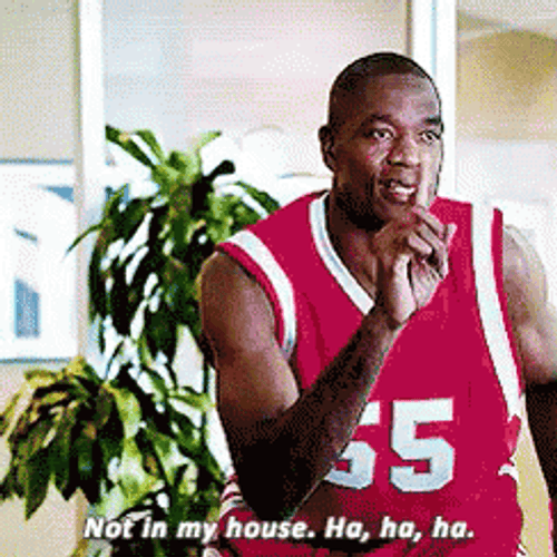 Dikembe Mutombo Not In My House No No No GIF