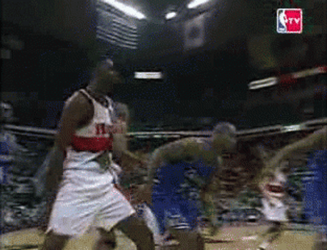 Dikembe Mutombo Rejected Atlanta Hawks GIF