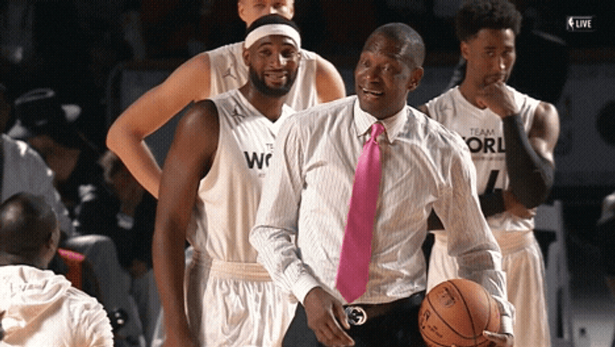 Dikembe Mutombo Shake Hand GIF