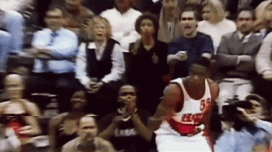 Dikembe Mutombo Waving Hand GIF