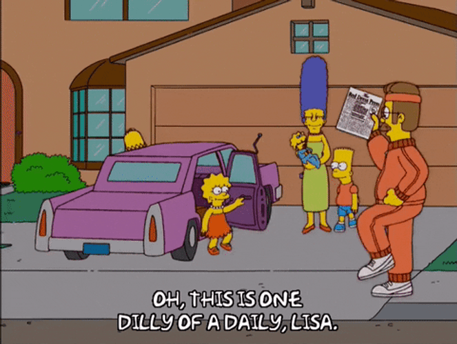 Dilly Dilly Lisa Simpson GIF