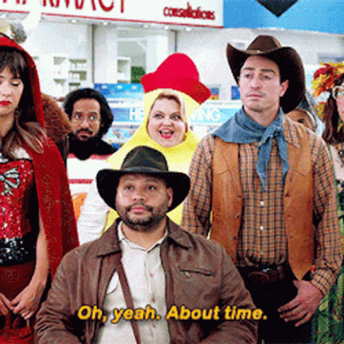 Dina Fox Says Oh Yeah About Time Again GIF
