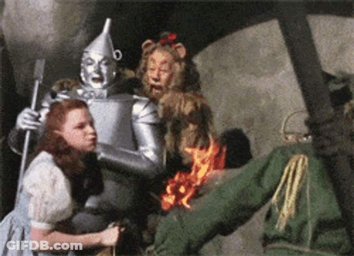 Ding Dong The Witch Is Dead Pours Water GIF