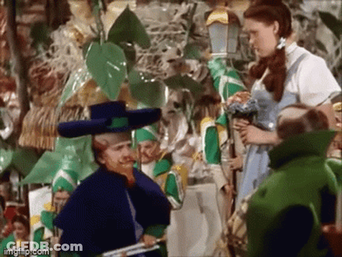 Ding Dong The Witch Is Dead Small Man GIF